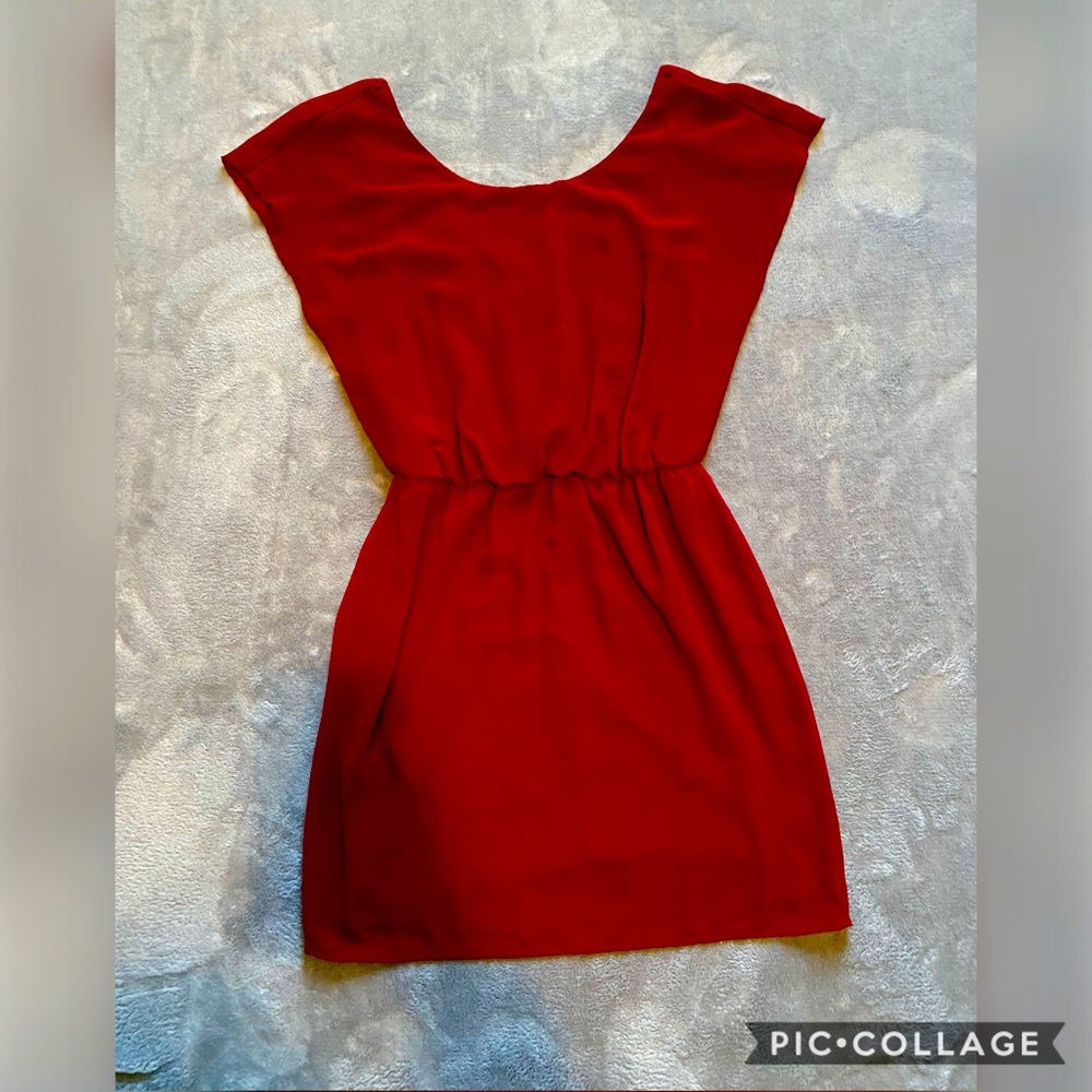 Red dress